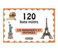 CLEOPATRE - Lot de 120 Bons Points - Les Monuments et Paysages