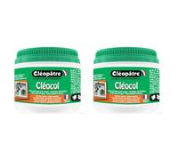 Cléopâtre Lot De 2 Cléocols Colle Blanche En Pot Large Ouverture 500 Gr