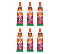 Cléopâtre Lot De 6 Colles Adhésive Cléopâtre En Tube Alu De 30 Gr