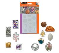 Cléopâtre Moule Silicone pour 12 Pendentifs, Blanc