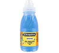 Cléopâtre NÉFERTARI - Peinture - gel à base d'eau - bleu néon pailleté - 250 ml Bleu G