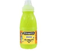 Cléopâtre NÉFERTARI - Peinture - gel à base d'eau - jaune néon pailleté - 250 ml G