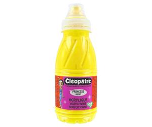 CLEOPATRE - PAM250-7 - Peinture Acrylique Princess Merit - Jaune doré - Flacon 250 ml