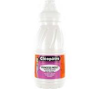 Cléopâtre Princess Mérit - Peinture - acrylique à base d'eau - blanc nacré - opaque - brillant - 250 ml Blanc G