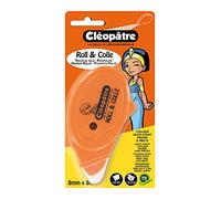 Cléopâtre - Roll & Colle - Roller de colle permanent RC8X8 Transparent 17 x 13 x 14 cm