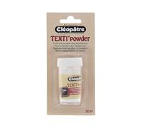 Cléopâtre Texti Powder Colle en Poudre pour Textile et Tissus, Transparent, Set de 25 Pièces