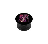 Cléopâtre Vampire Jouant de la Guitare Egypte Egypte Goth Musique PopSockets PopGrip Adhésif