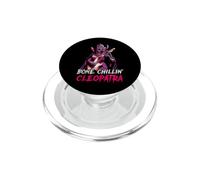 Cléopâtre Vampire Jouant de la Guitare Egypte Egypte Goth Musique PopSockets PopGrip pour MagSafe