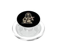 Cléopâtre Vampire Jouant de la Guitare égyptienne Alt Musique PopSockets PopGrip pour MagSafe