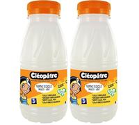 Cléopâtre VI250 Vinyl'Ecole Flacon de colle vinylique 250 g Blanc (Lot de 2)