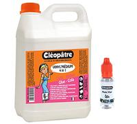 Cléopâtre VIM2+MP15-Vinyl'Médium 4 en 1 en bidon de 2L + Magic'Plop en Flacon de 15ml, Transparent, 15x10x5