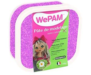 Cleopatre Wepam - Porcelaine froide, 145 gr, Couleur Violet néon