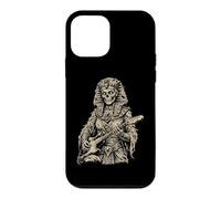 Cléopâtre Zombie Jouant de la Guitare égyptienne Alt Musique Coque pour iPhone 12 Mini