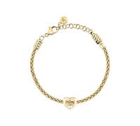 CLEOR Bracelet en Acier et Cristal