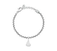 CLEOR Bracelet en Acier et Cristal