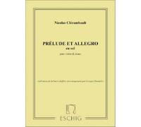 CLERAMBAULT - PRELUDE ET ALLEGRO - VIOLON ET PIANO