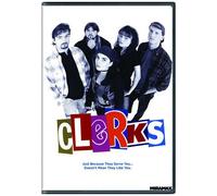 Clerks – DVD – Boîtier Amaray, Dolby, Sous-titres, Écran large