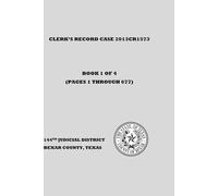 Clerk's Record Case for Rivera: Book 1 of 4