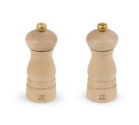 Clermont Duo De Moulins À Poivre Et À Sel Naturel 13 Cm