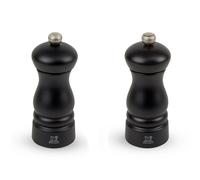 Clermont Duo De Moulins À Poivre Et À Sel Noir 13 Cm