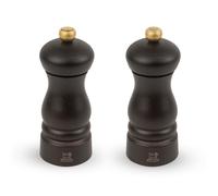 Clermont Duo de moulins à poivre et à sel Chocolat 13 cm