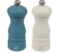 CLERMONT duo mp bleu céleste +ms Z blanc plume 13 cm
