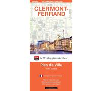 Clermont-Ferrand, Puy-de-Dôme - Plan de ville | Blay Foldex