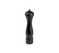 Clermont Moulin à sel - Bois de hêtre - Noir mat - 24 cm