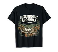 Clervaux Luxembourg Ardennes European Vacation Souvenir T-Shirt