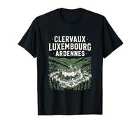 Clervaux Luxembourg Ardennes European Vacation Souvenir T-Shirt