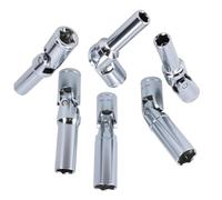 clés à bougie Jeu De Clés À Douille 6 Pièces Jeu Douilles Bougies D'allumage, Outil Combiné 8 9 10 12 14 16mm Outil De Suppression Des Bougies D'allumage