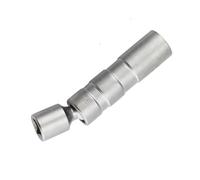 clés à bougie Outil Dépose Voiture Pivotant Magnétique Pour Manchon Bougie D'allumage Clé À Douille Entraînement 12/6 Points Fins Pour Joint Mural(16mm)