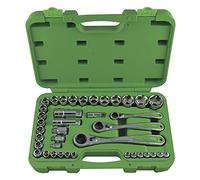 JBM Coffret de douilles traversantes 39 pièces 4 à 32 mm Acier