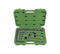 JBM Coffret de douilles traversantes 39 pièces 4 à 32 mm Acier