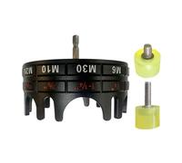 Clés À Douilles Hexagonales,Mèche De Perçage Pour Boulons À Queue Hexagonale - Outil à Libération Rapide pour Écrous de Tige Filetée - Pour Matériel Lourd Et Travaux Intenses En Atelier Industriel