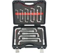 cles a pipe debouchees 6-6 pans 8 a 24 mm en coffret - jeu de 17 cles - Force G