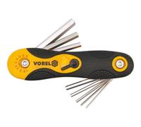 Clés Allen 1,5-8 Mm, Cr-v, Jeu De 8 Pièces. 56506 Vorel