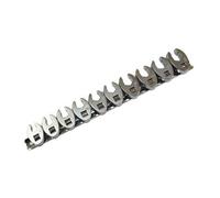 Clés Crowfoot - 10 à 19 mm - 3/8" - 10 pièces