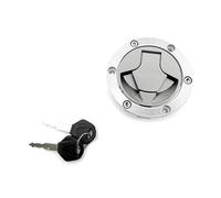 Clés De Verrouillage D'allumage pour Motos pour Ninja 250 300 pour EX250 Et pour EX300 Interrupteur Bouchon Réservoir D'essence Verrou ontacteur Plaquette À Disque Frein(Tank Cap Lock)