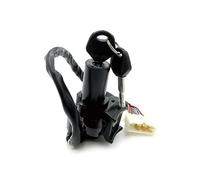 Clés De Verrouillage D'allumage pour Motos pour Ninja 250 300 pour EX250 Et pour EX300 Interrupteur Bouchon Réservoir D'essence Verrou ontacteur Plaquette À Disque Frein(Ignition Switch Lock)