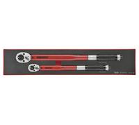 Clés dynamométriques Foamx4 tray 2 pièces Teng Tools TEX1238
