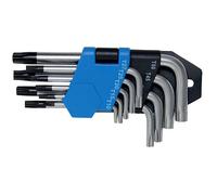 Clés étoile types Torx - 9 pièces