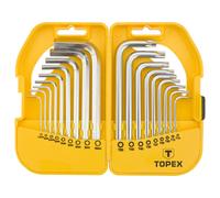 Clé hexagonale et torx 1,5-10 mm T10-50 CrV 35D952 acier