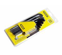 Stanley Jeu de 12 clés mâles 0-69-257 à tête sphérique (1/16"-3/8")