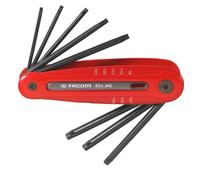 Clés mâles Torx sur monture Facom - FACOM - Clé - Resistorx - 8 - 10 - 15 - 20 - 25 - 27 - 30 - 40