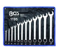 CLES MIXTES COTES POUCES, IMPERIALES, US, SAE, JEU DE 12 CLES BGS