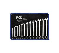 Clé mixte BGS Technic cles mixtes pro tres longues de 6 à 32 detail, trousses - trousse de 14 clés - Bgs Technic