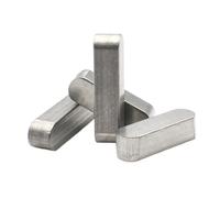 Clés parallèles Clé parallèle en acier inoxydable M3-M16 304, tête ronde avec rayon GB1096, barre Standard, goupille de cheville, 1 à 10 pièces(M4(Thick 4mm) x10pcs,8mm)