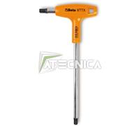 Beta Tools Clés Torx à poignée en T 97TTX T6–T30 chromées