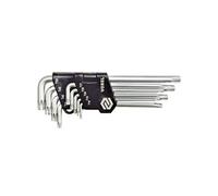 Vorel Clés de sécurité Torx – 9 pièces